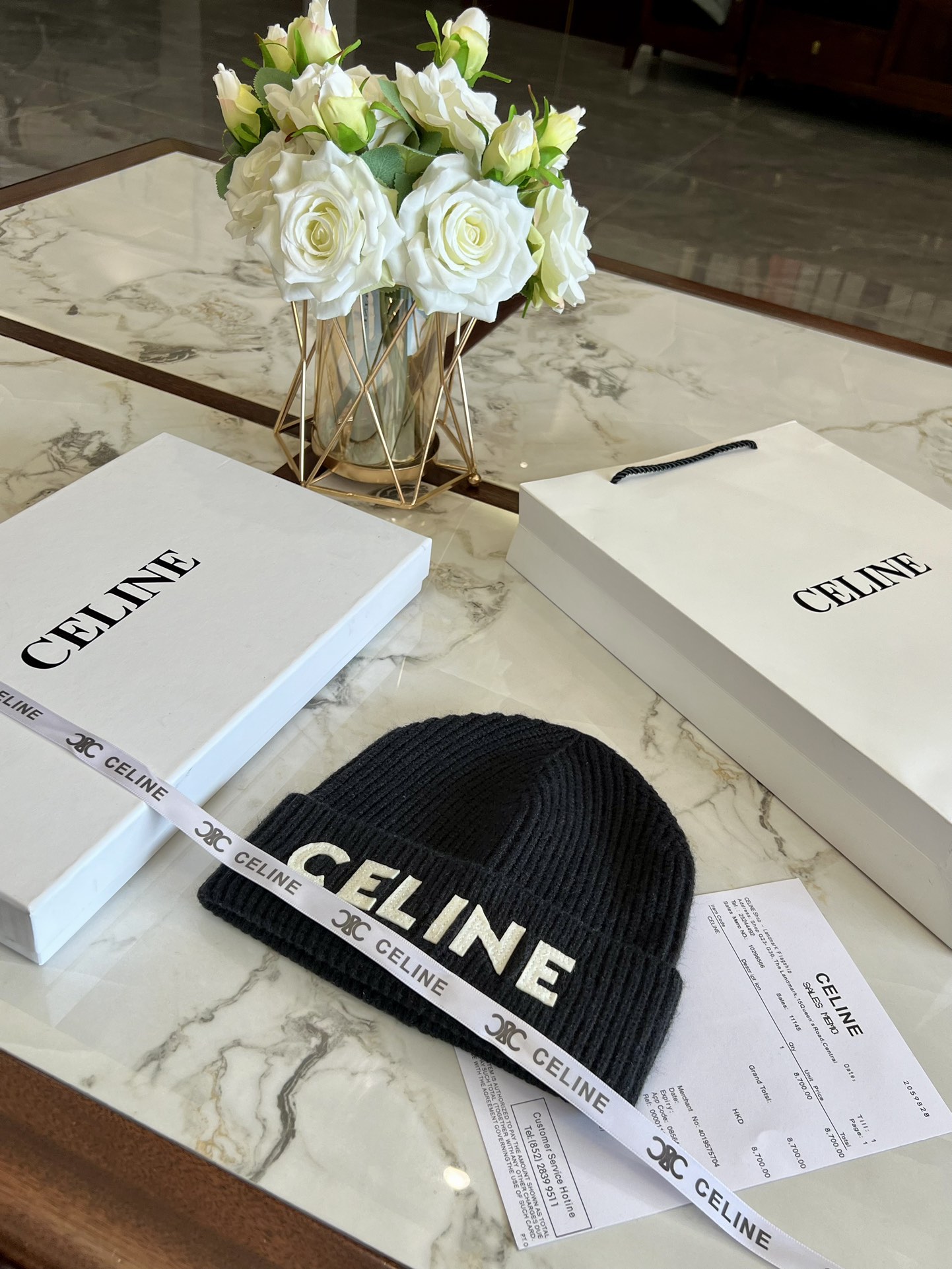 celine hat model 02